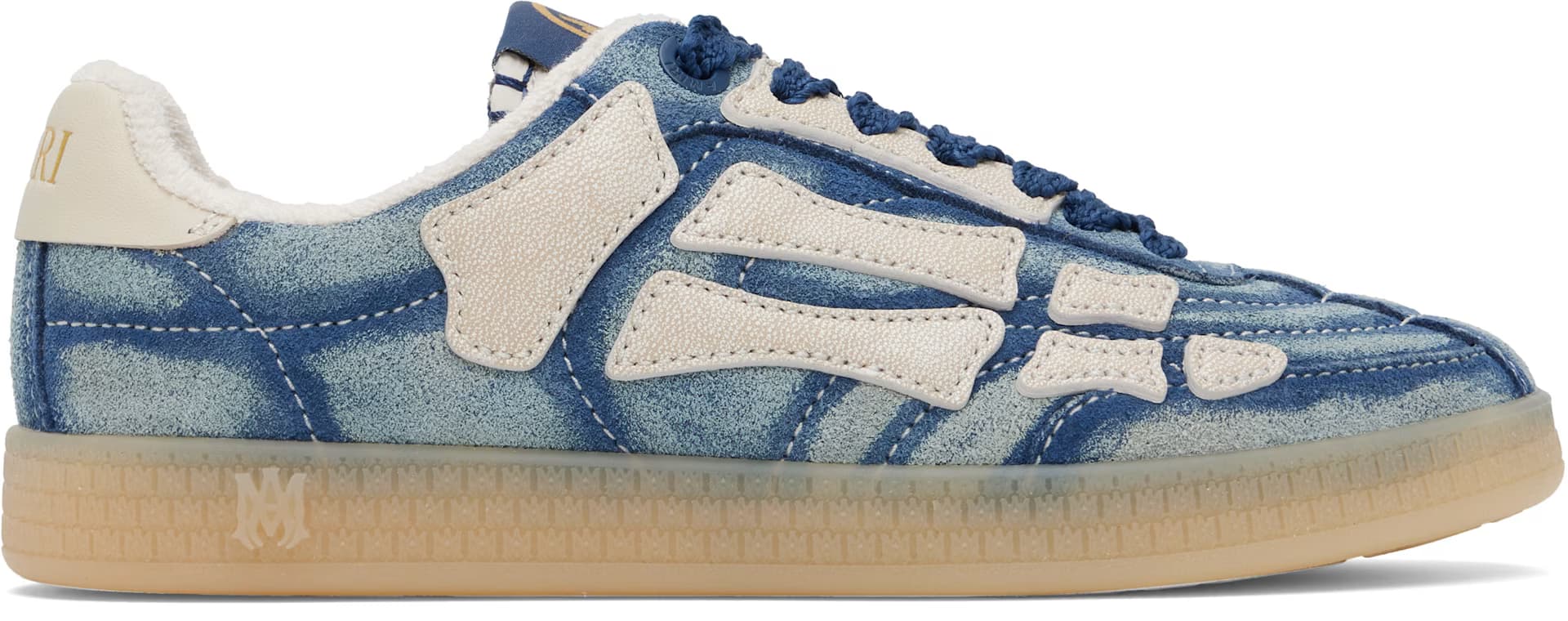 Blue Pacific Football Sneakers by Amiri