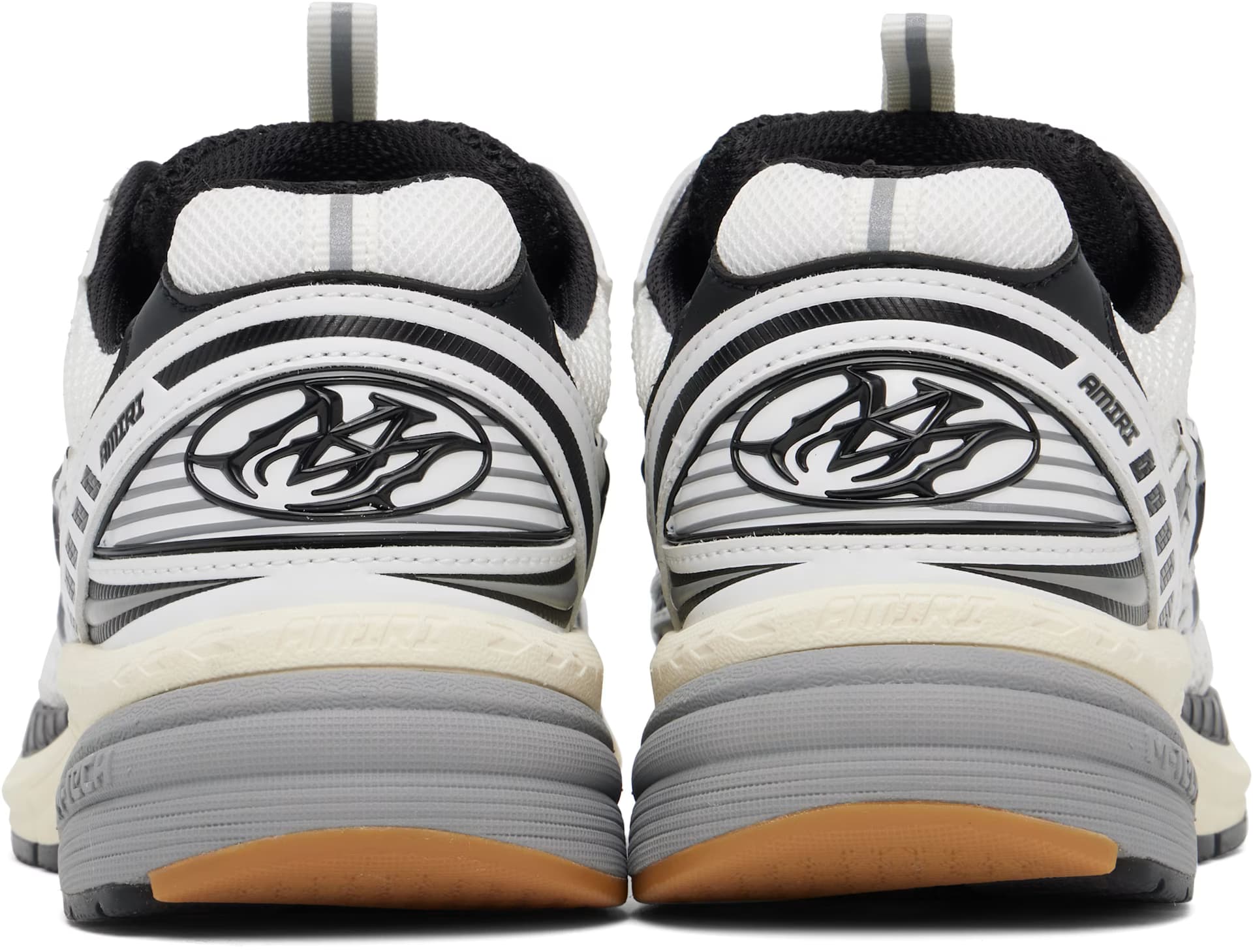 White & Black M-Tech Sneakers 2