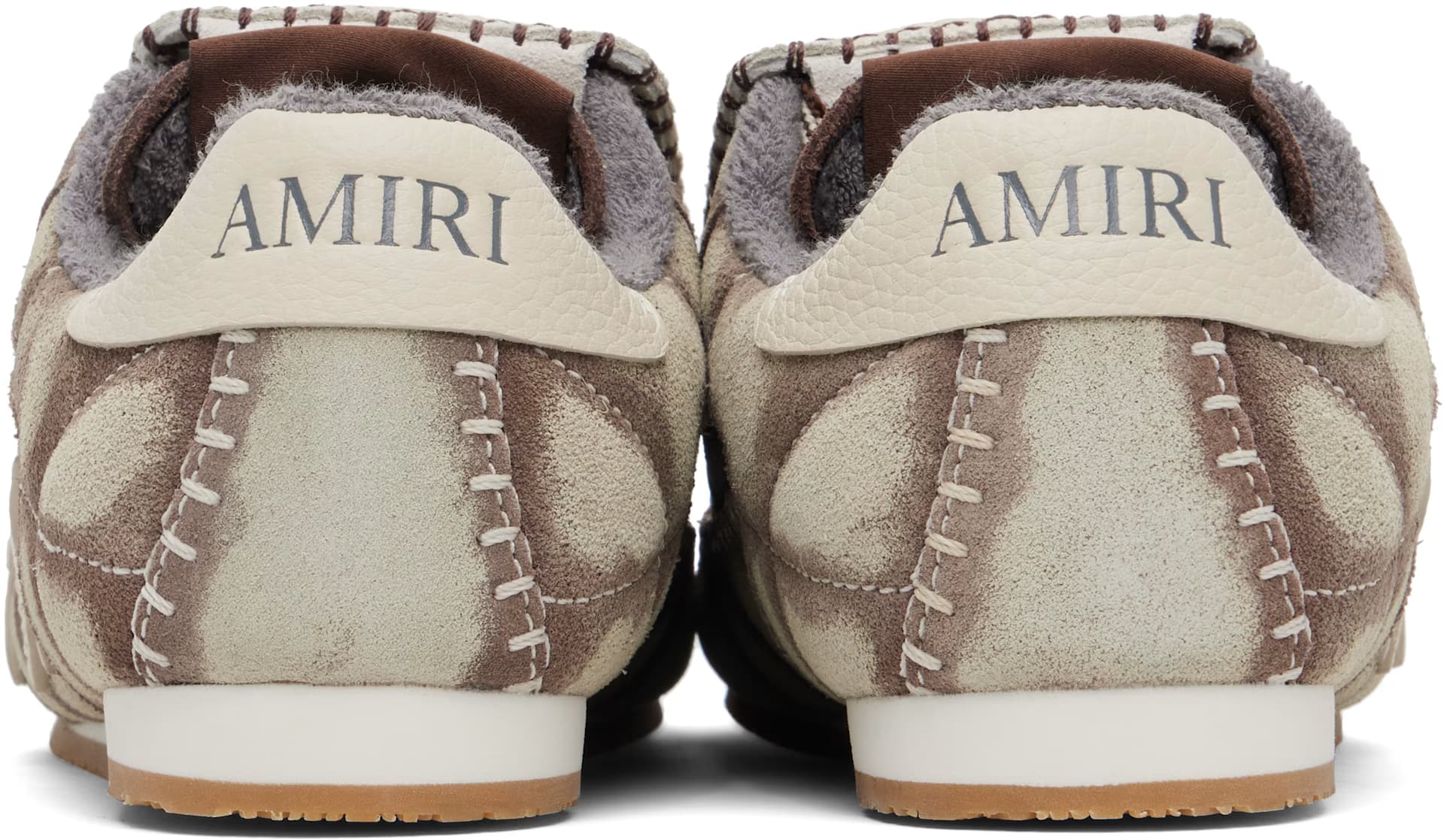 Gray & Taupe Pacific Flat Sneakers 2