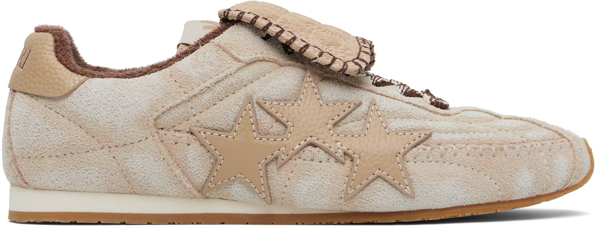 Beige Pacific Flat Sneakers by Amiri