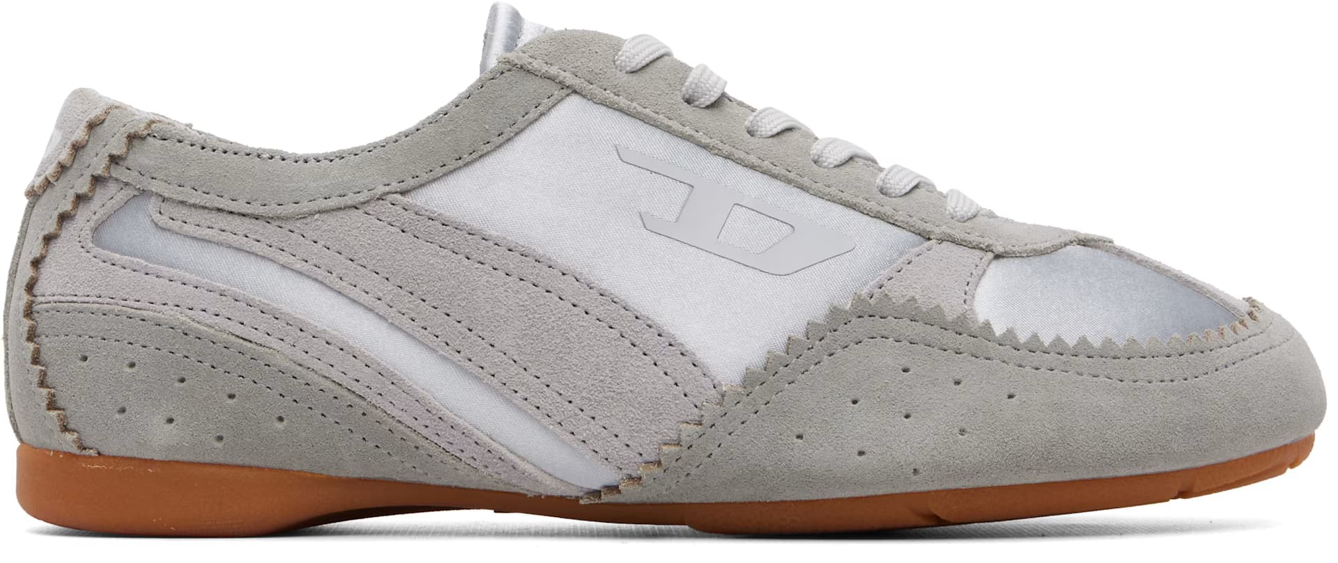 Blue D-Mile-Flat Sneakers by Diesel