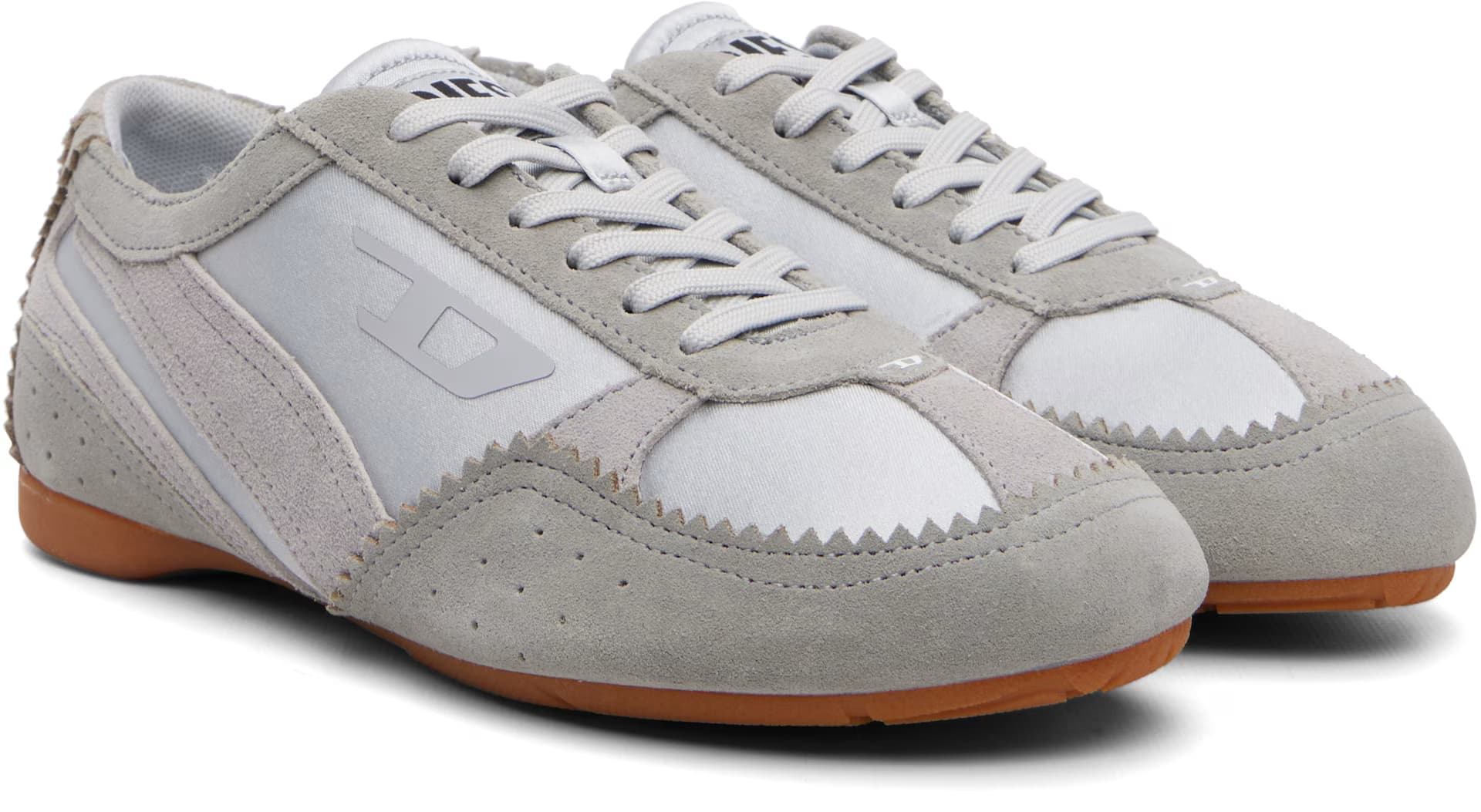 Blue D-Mile-Flat Sneakers 4