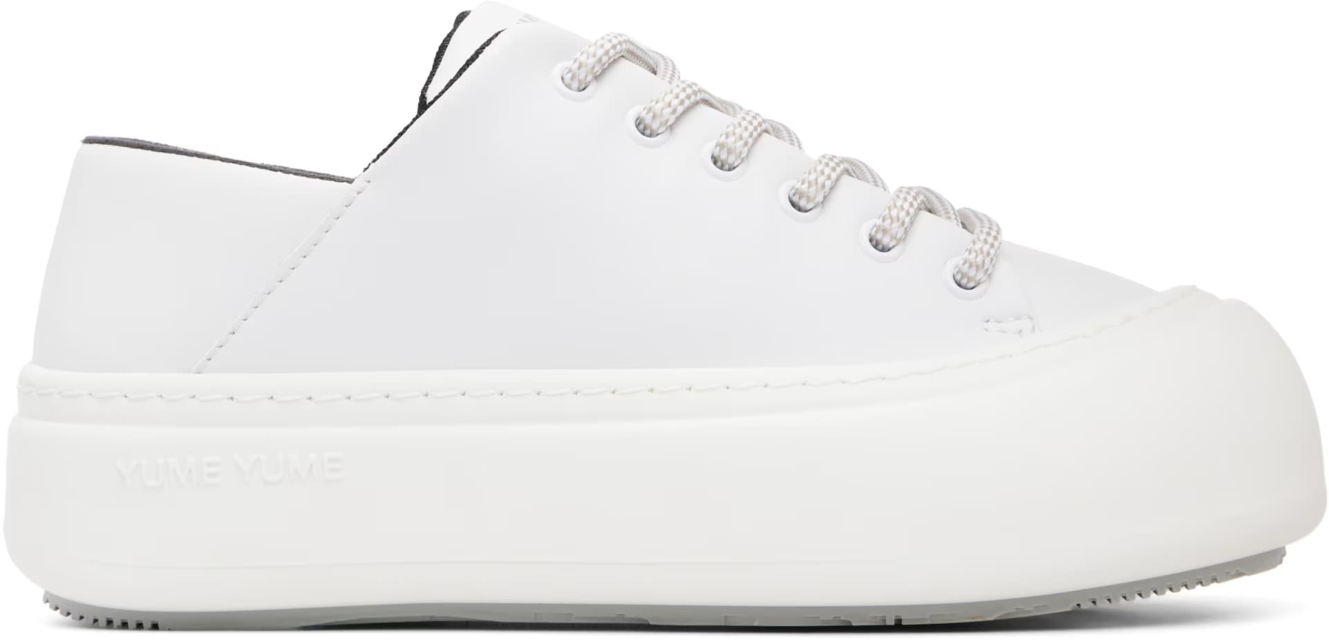 White Goofy Sneakers by Yume Yume