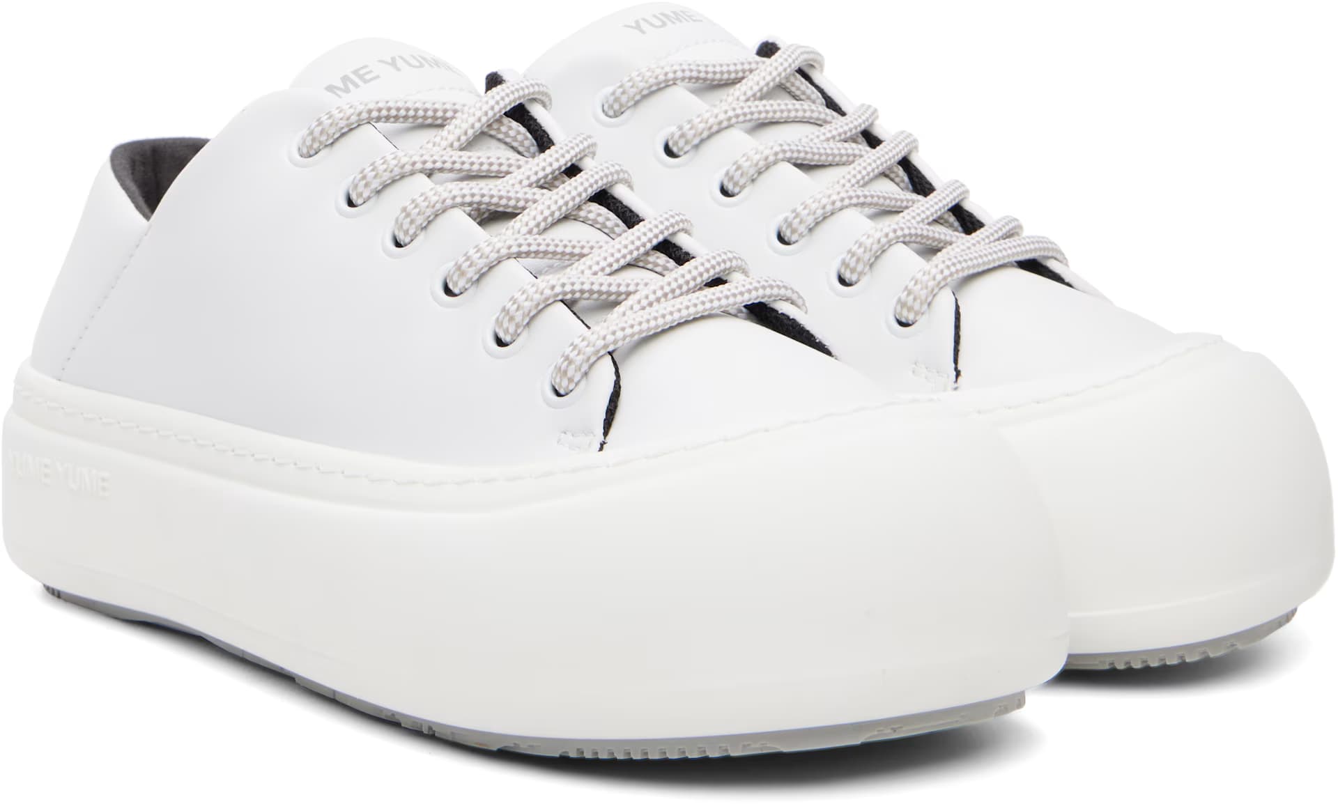 White Goofy Sneakers 4
