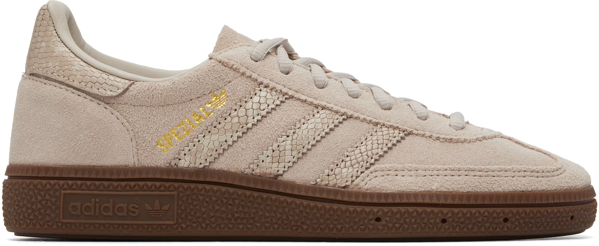 Beige Handball Spezial Sneakers by Adidas