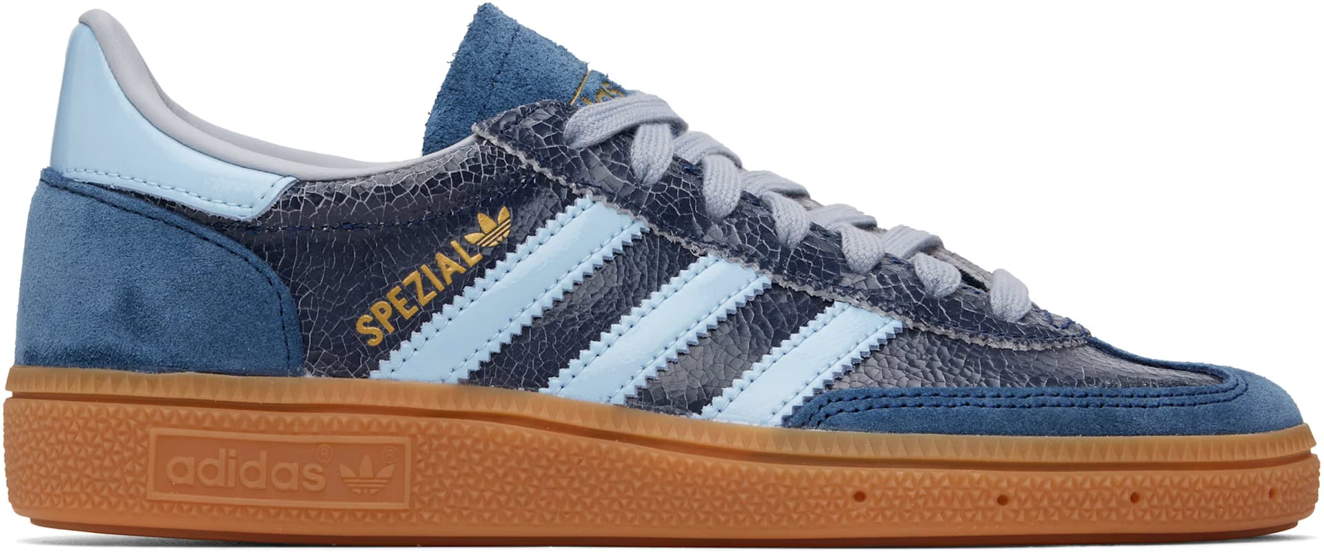 Blue Handball Spezial Sneakers by Adidas