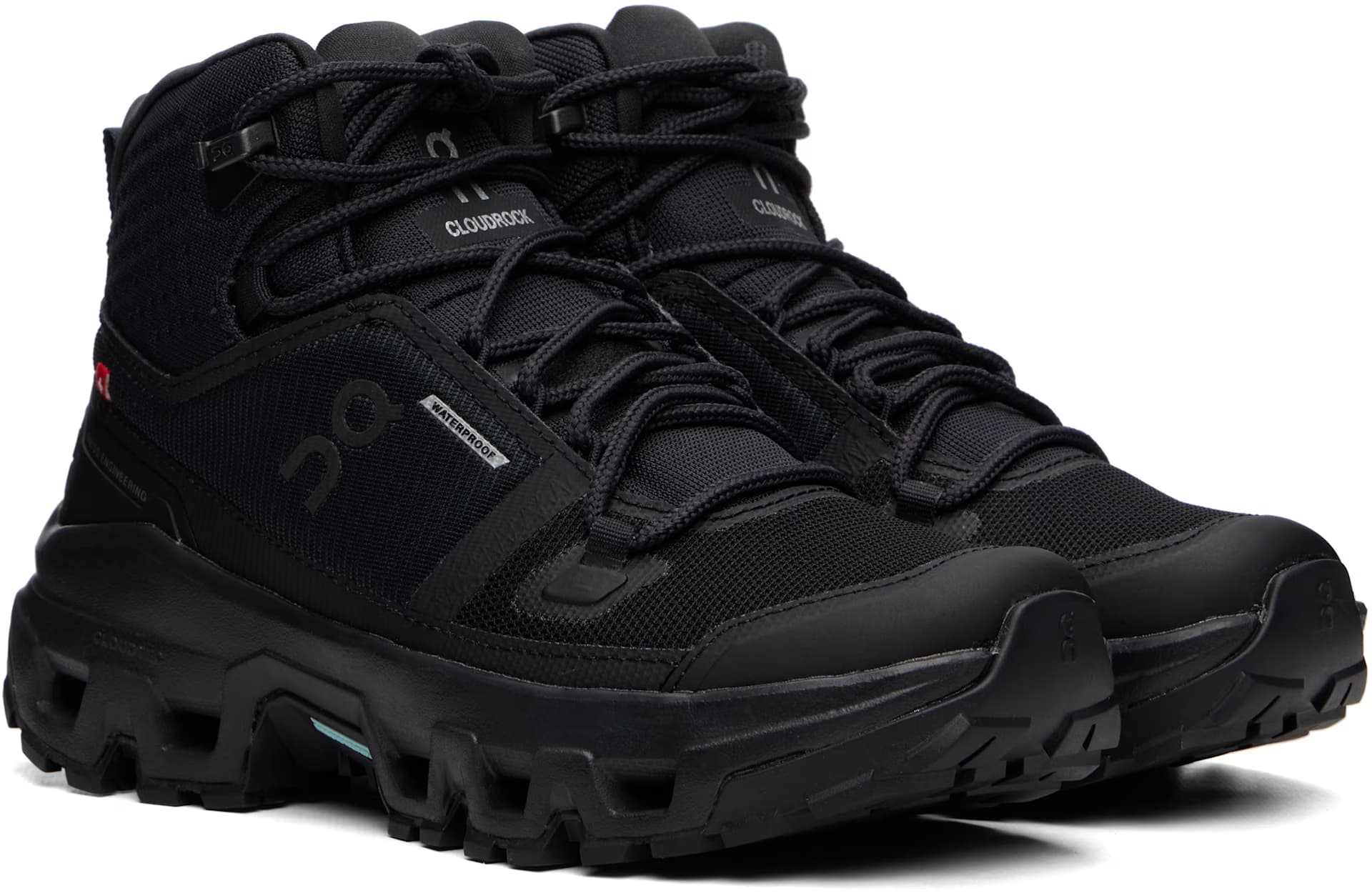 Black Cloudrock Mid Waterproof Sneakers 4