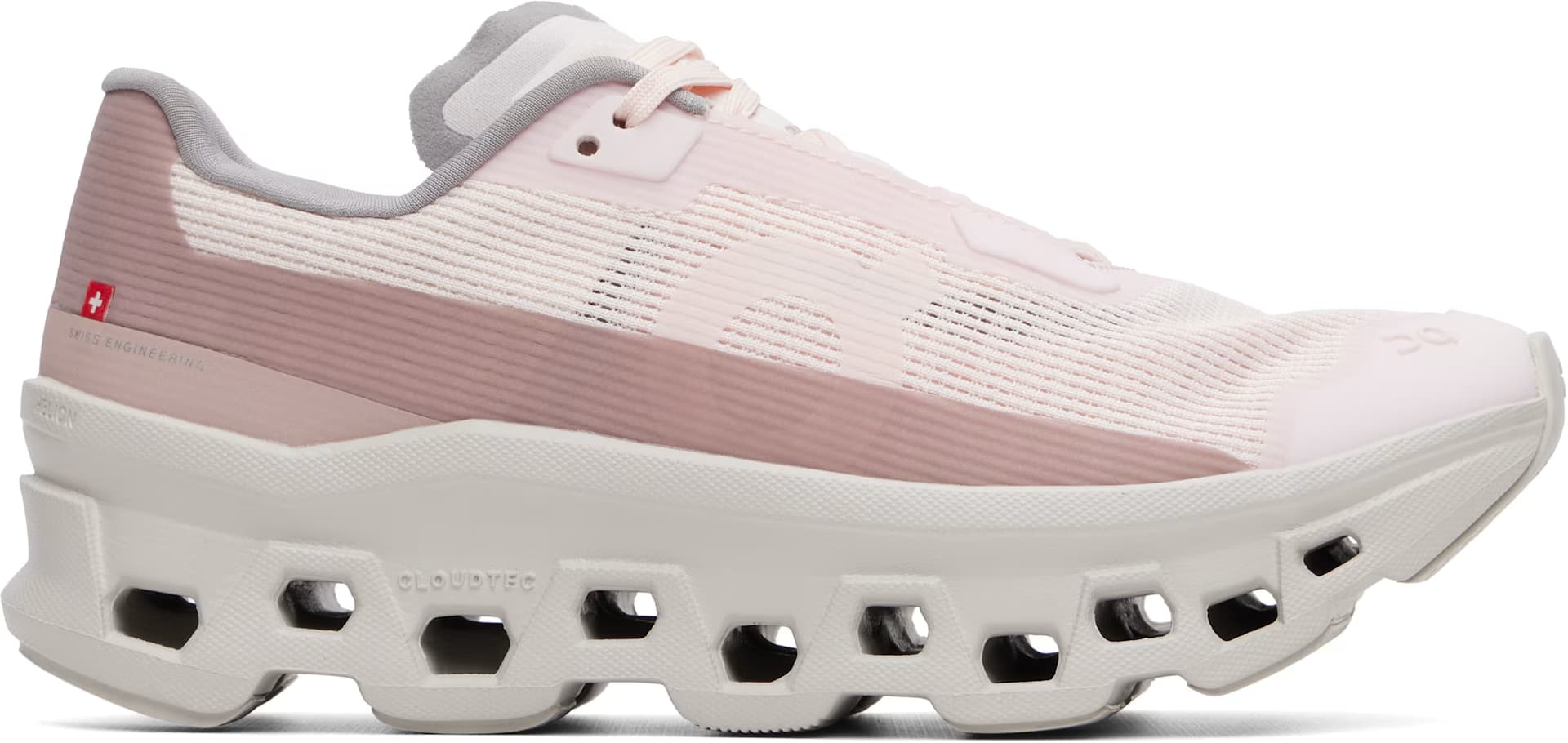 Pink Cloudmonster Void Sneakers by On