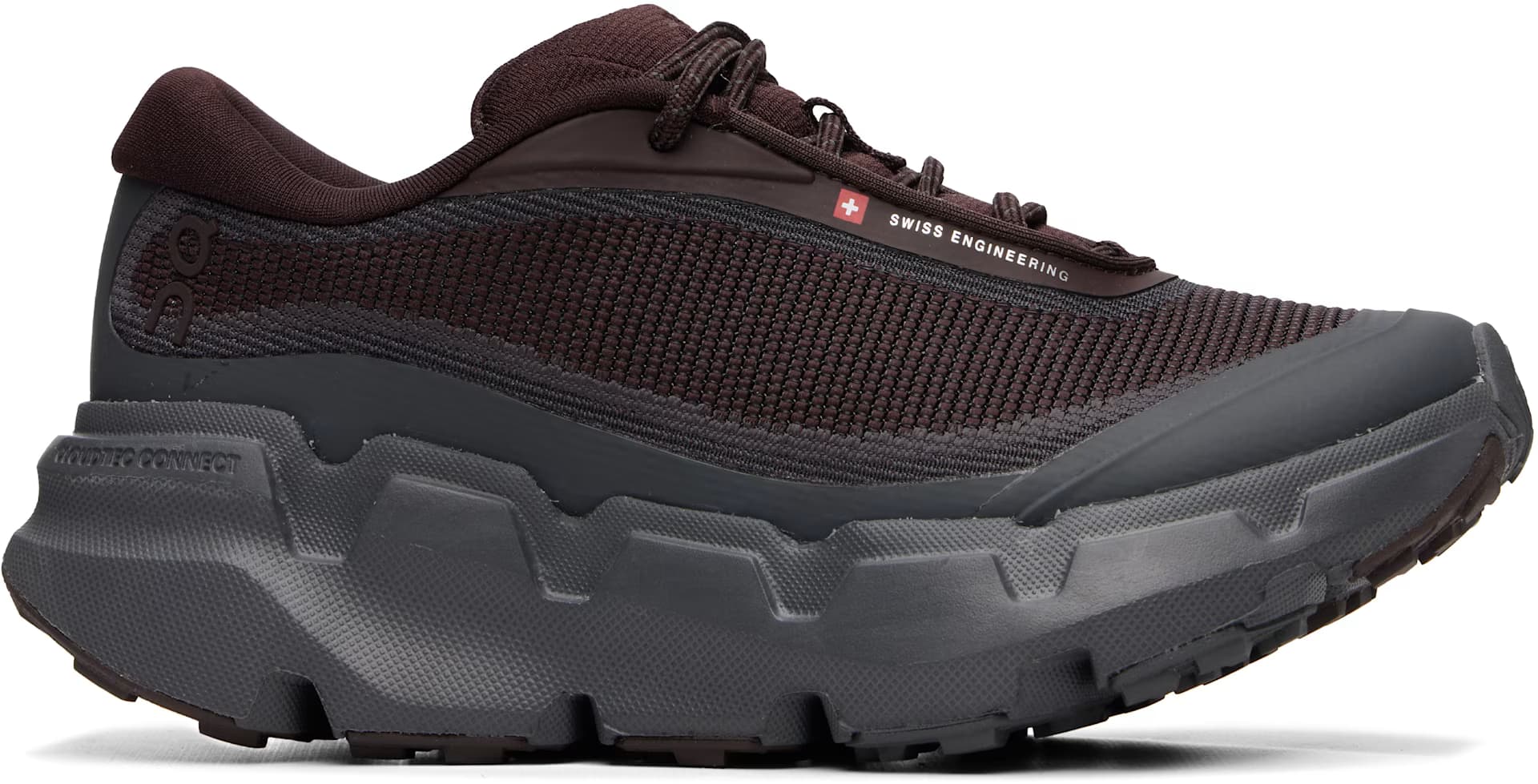 Burgundy & Black Cloudsoma Hike Sneakers by On