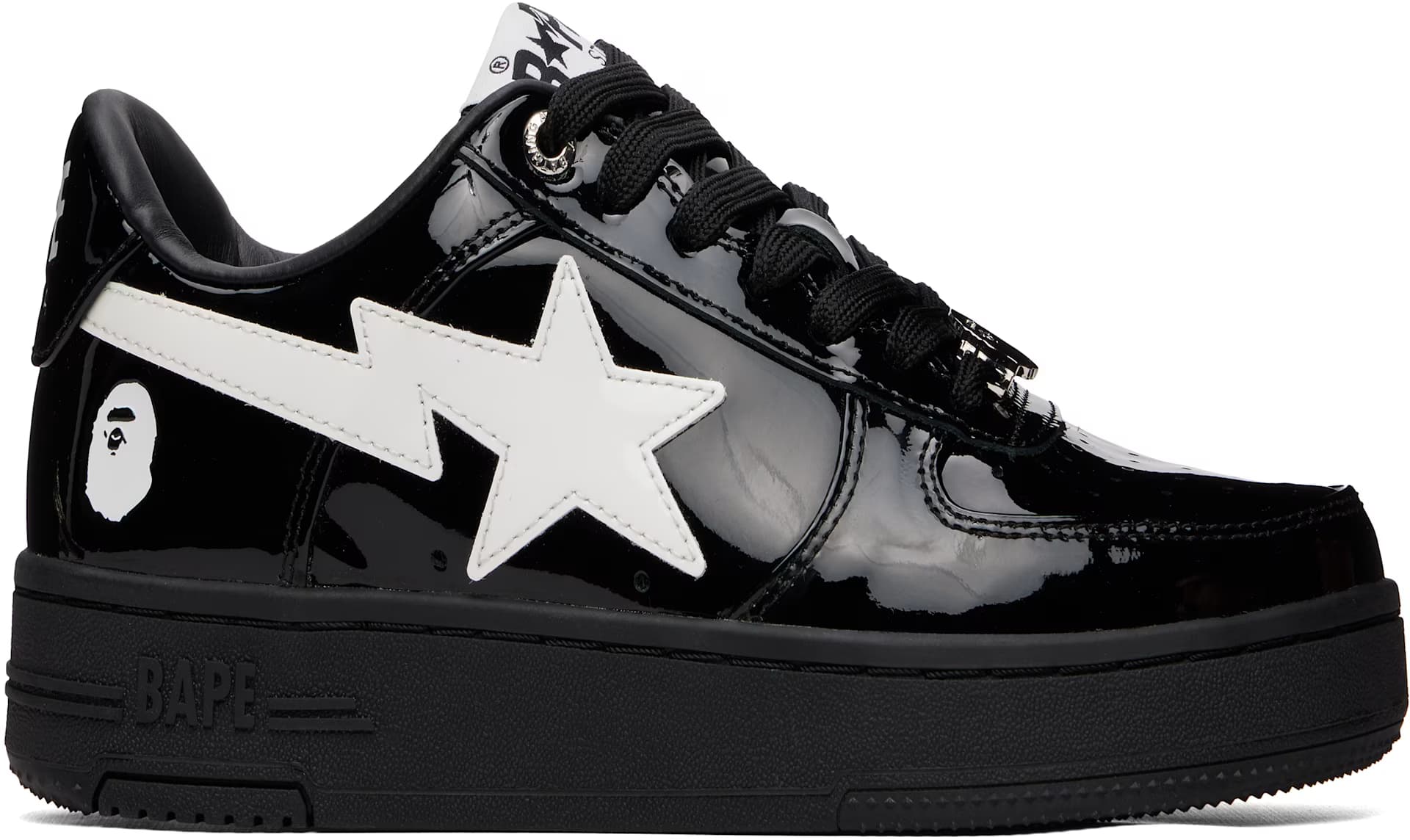 Black BAPE STA #2 Sneakers by BAPE
