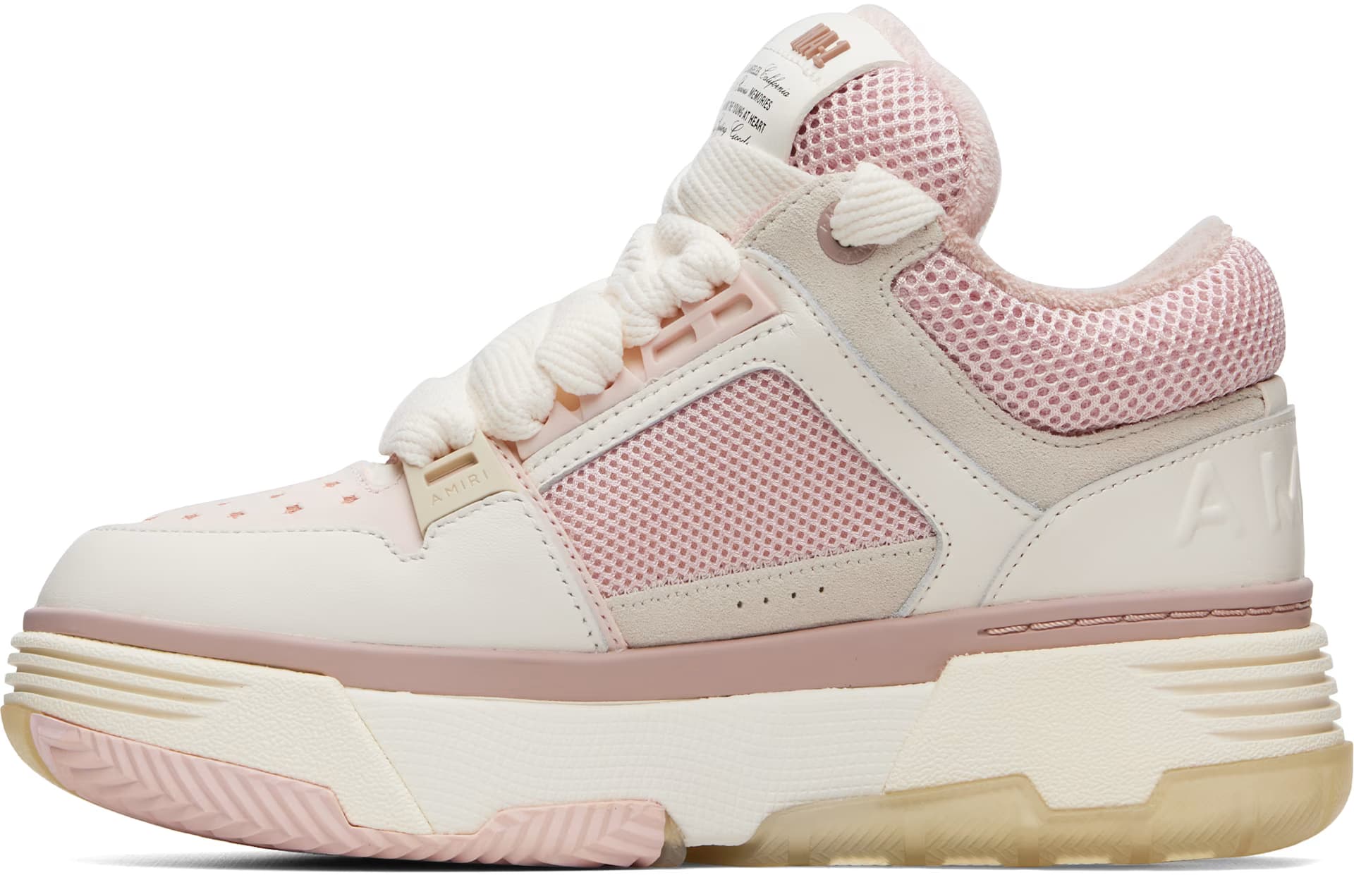 Pink & White MA-1 Sneakers 3