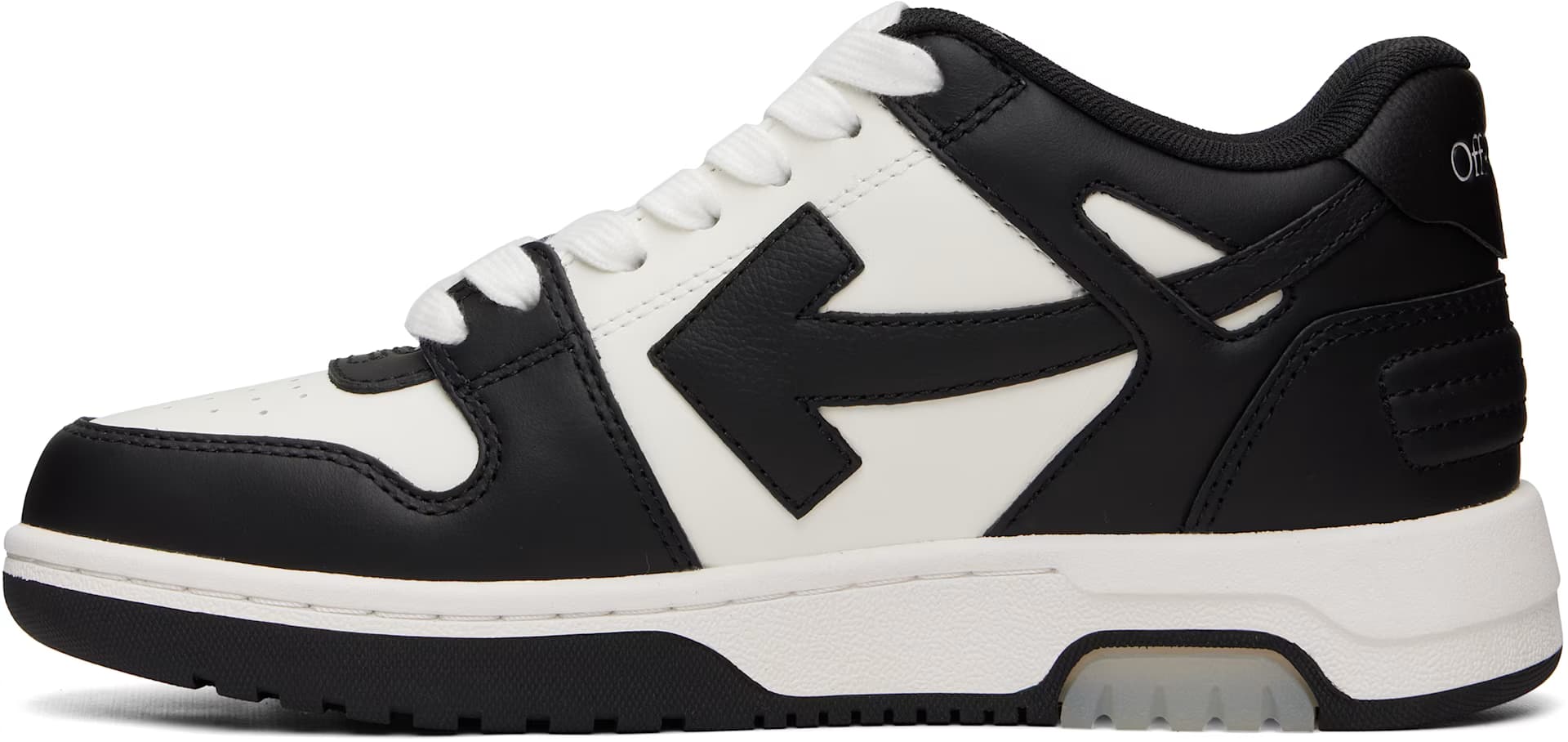 White & Black Out Of Office Sneakers 3