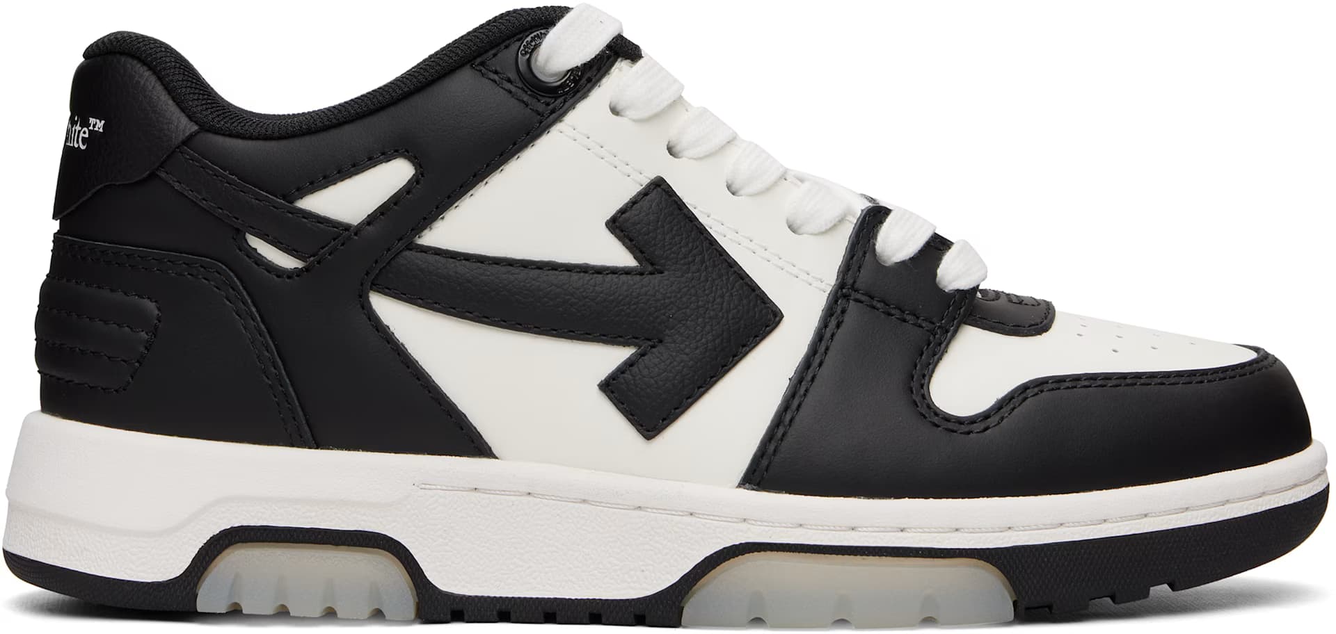 White & Black Out Of Office Sneakers by Off-White