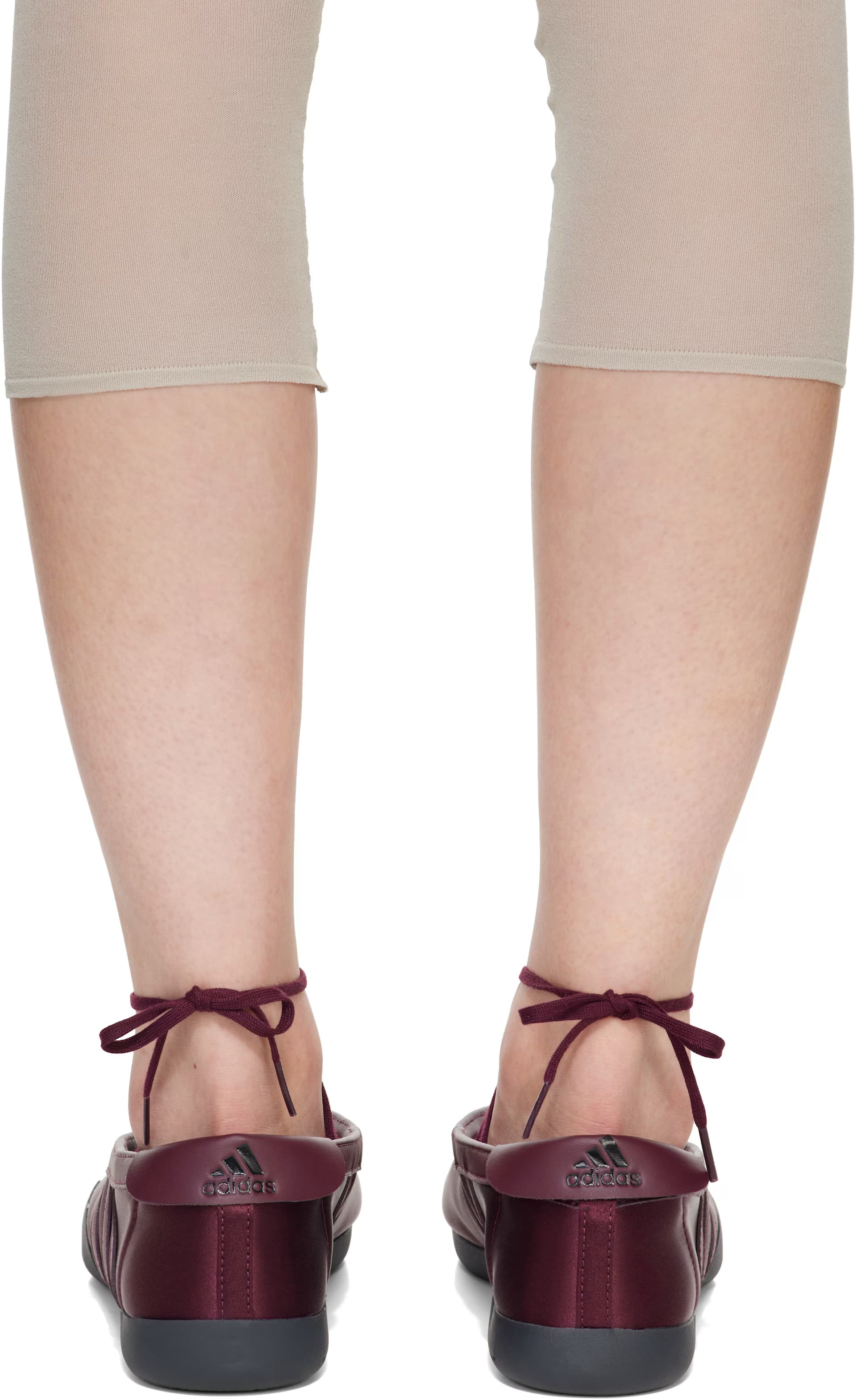 Burgundy Taekwondo Mei Ballerina Flats 2