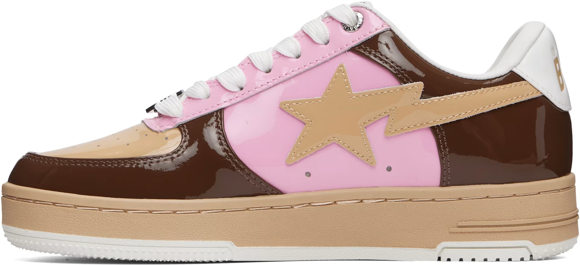 Brown & Pink BAPE STA #6 Sneakers 3