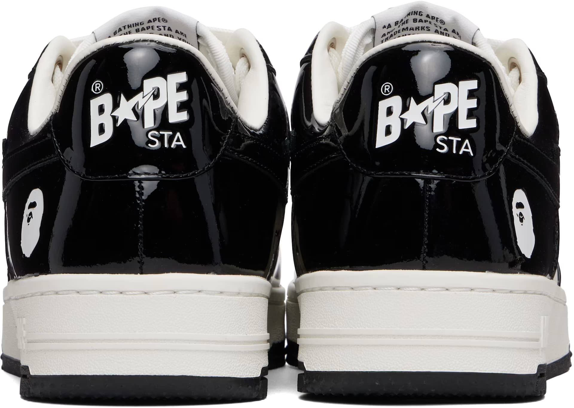 Black BAPE Sta #1 Sneakers 2