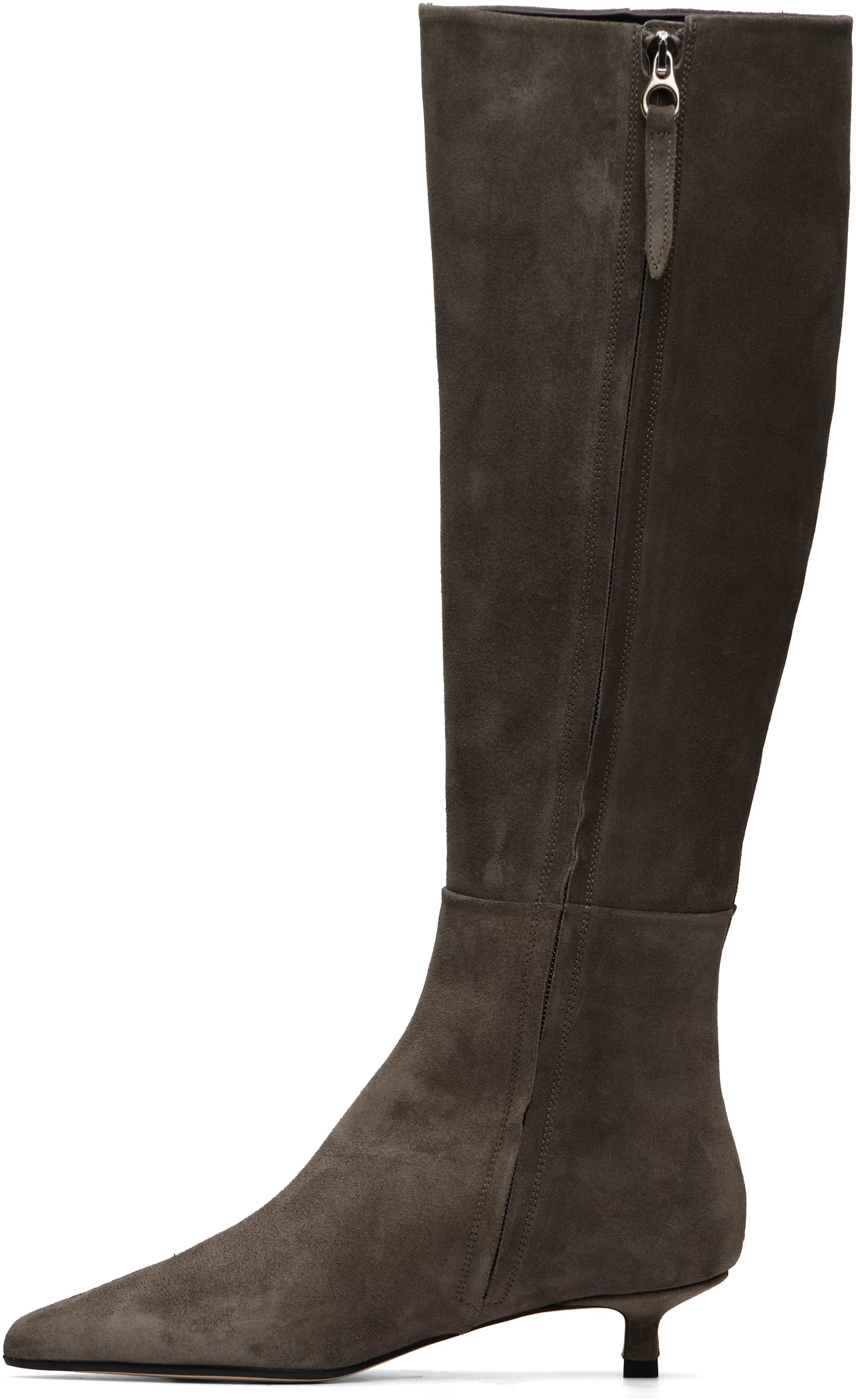 Taupe Sabrina Knee-High Boots 3