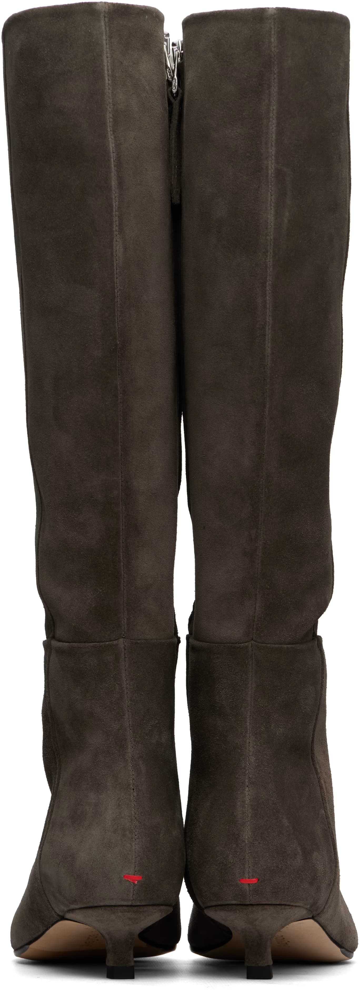 Taupe Sabrina Knee-High Boots 2