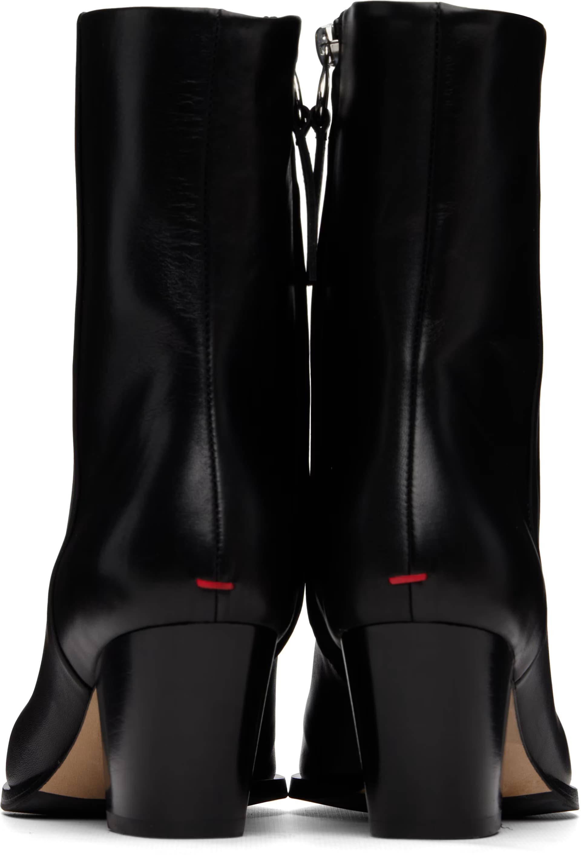 Black Hedvig Cowboy Ankle Boots by Aeyde