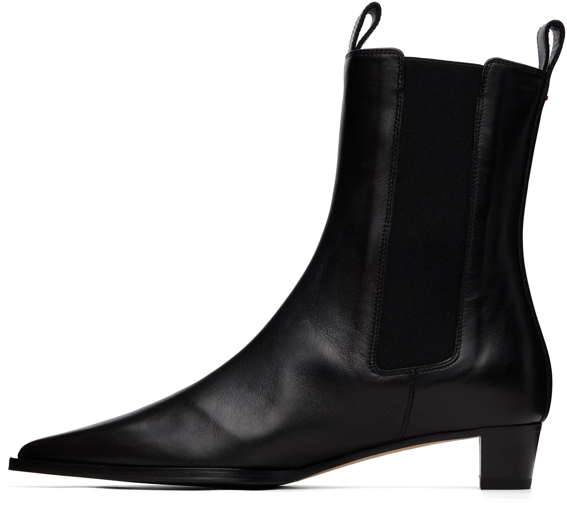 Black Kiki Leather Chelsea Boots 3