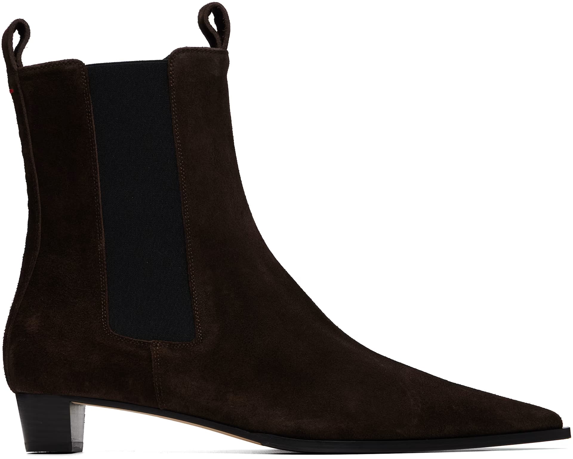 Brown Kiki Suede Chelsea Boots by Aeyde