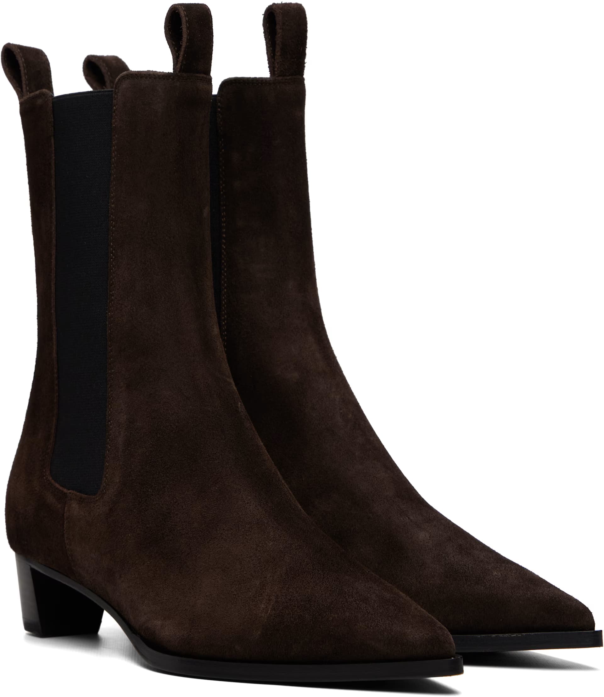 Brown Kiki Suede Chelsea Boots 4
