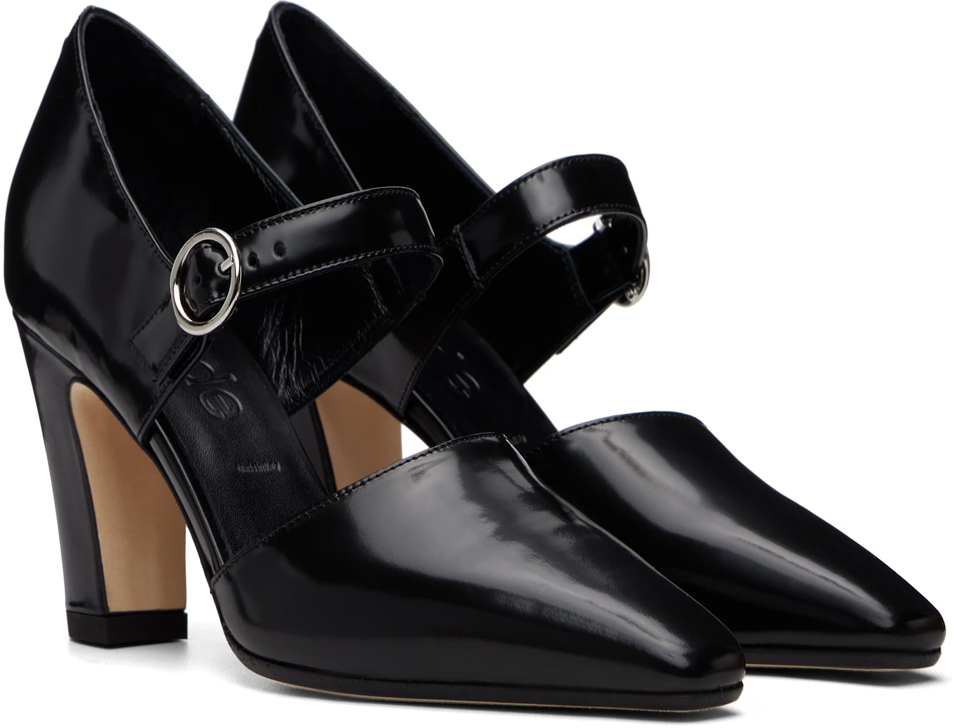 Black Isidora Mary-Jane Heels 4
