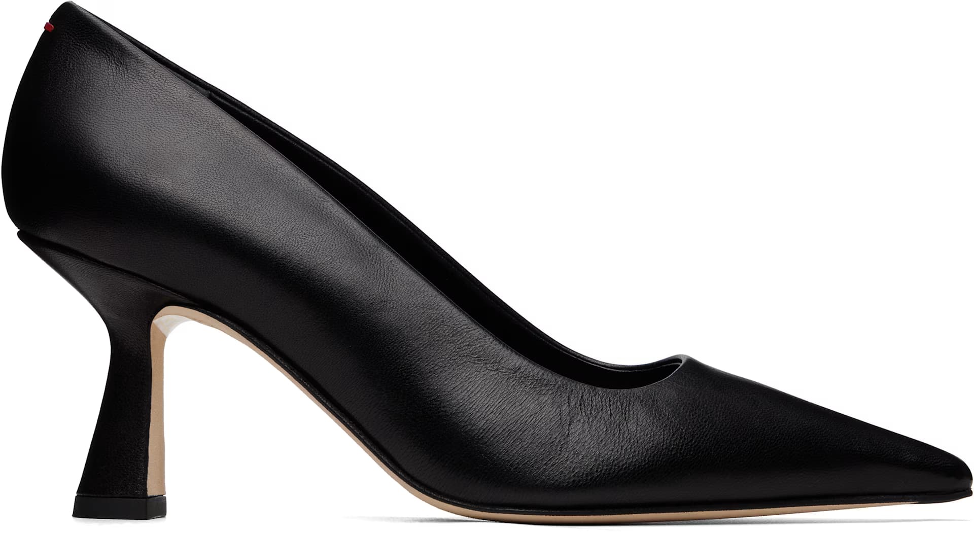 Black Zandra Chiseled Heels by Aeyde