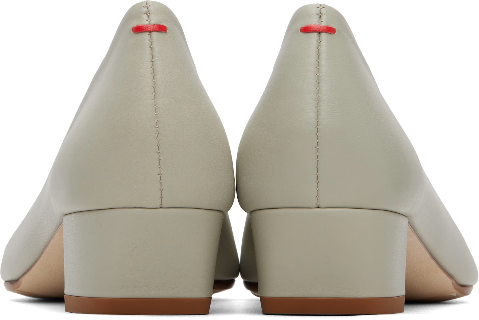 Gray Helia Low-Cut Heels 2