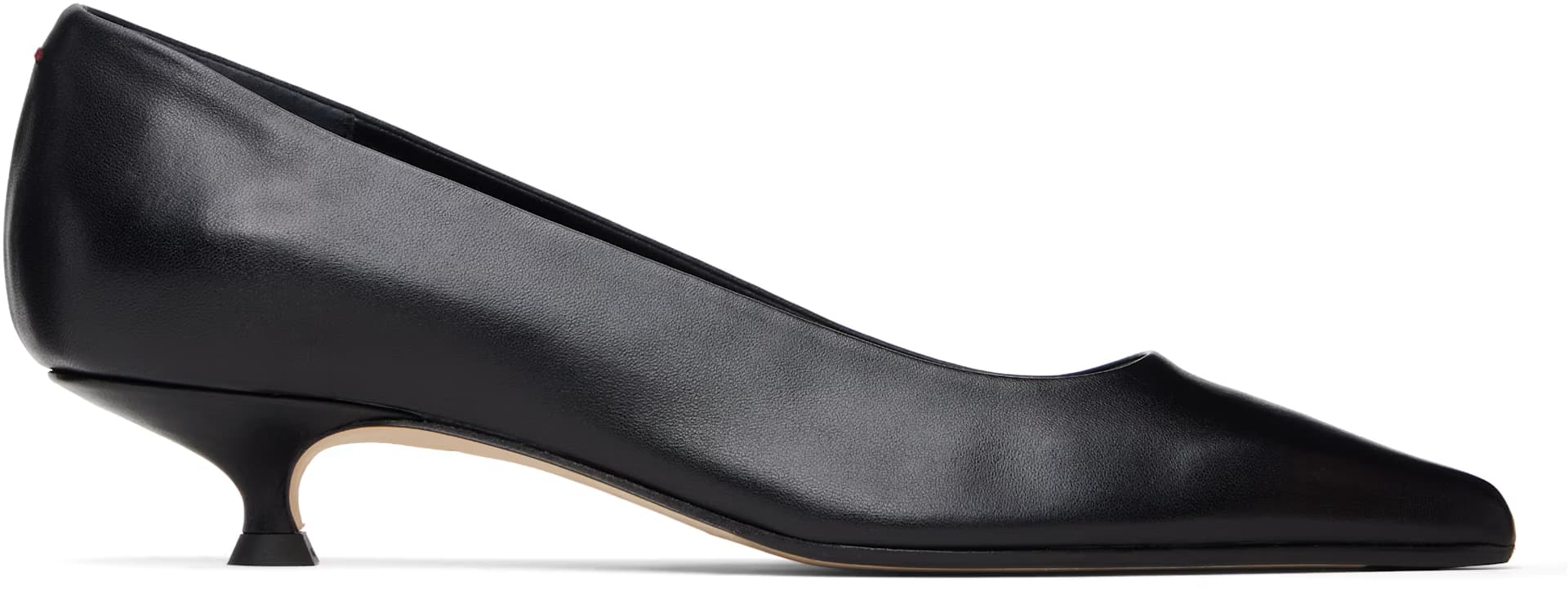 Black Cari Pointed-Toe Heels by Aeyde