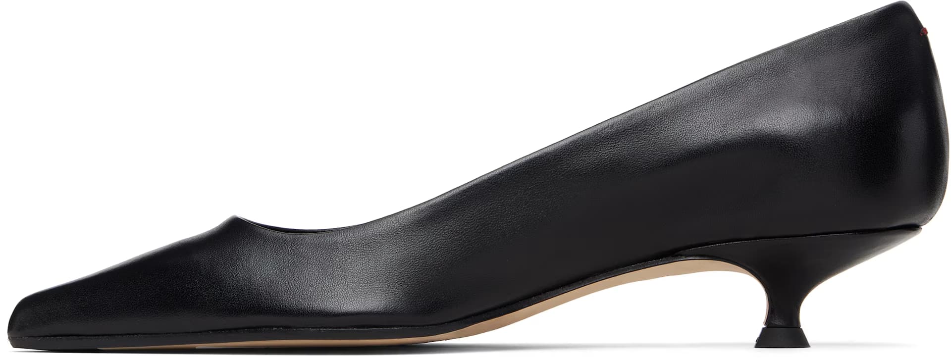 Black Cari Pointed-Toe Heels 3
