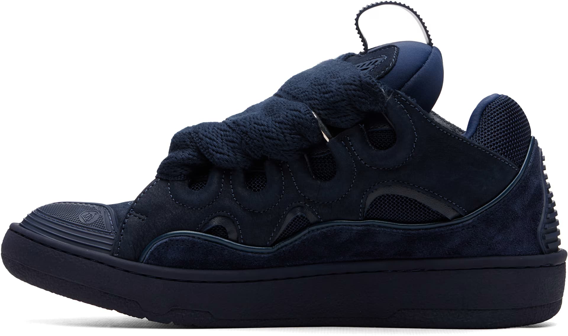Navy Curb Sneakers 3