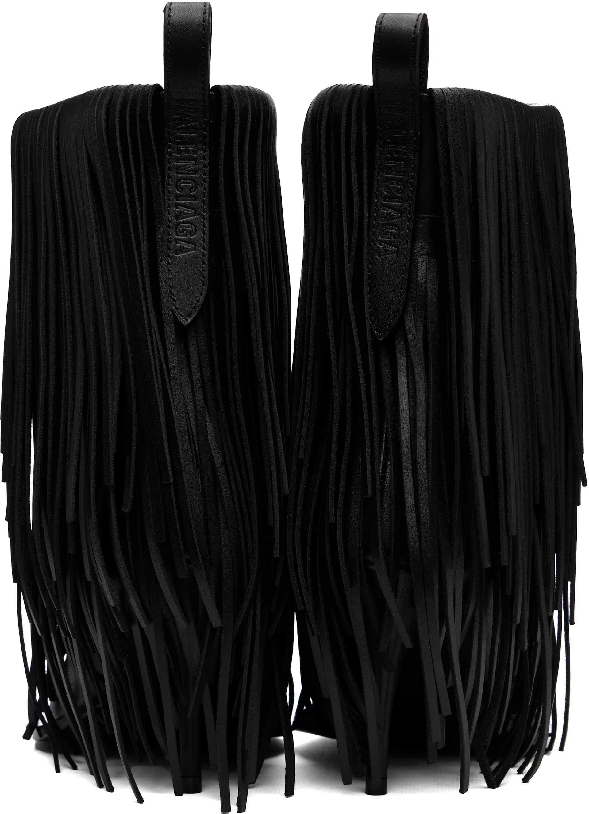 Black Avenue Fringe Boots 2