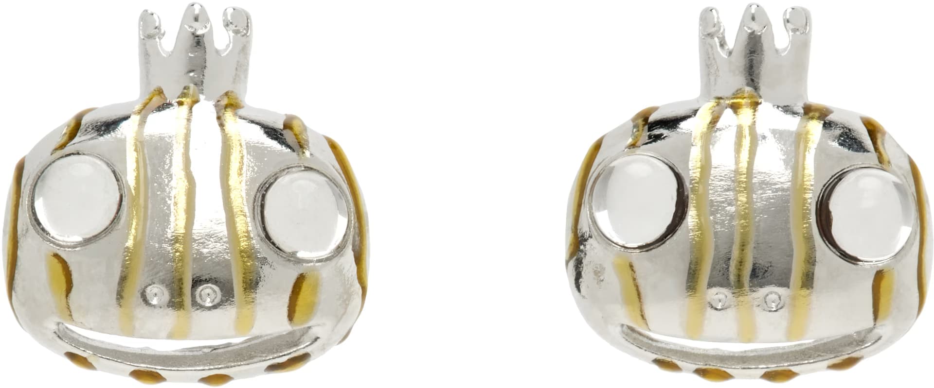 Frog Prince Stud Earrings by Collina Strada
