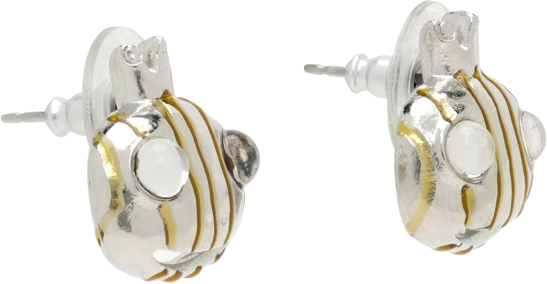 Frog Prince Stud Earrings by Collina Strada