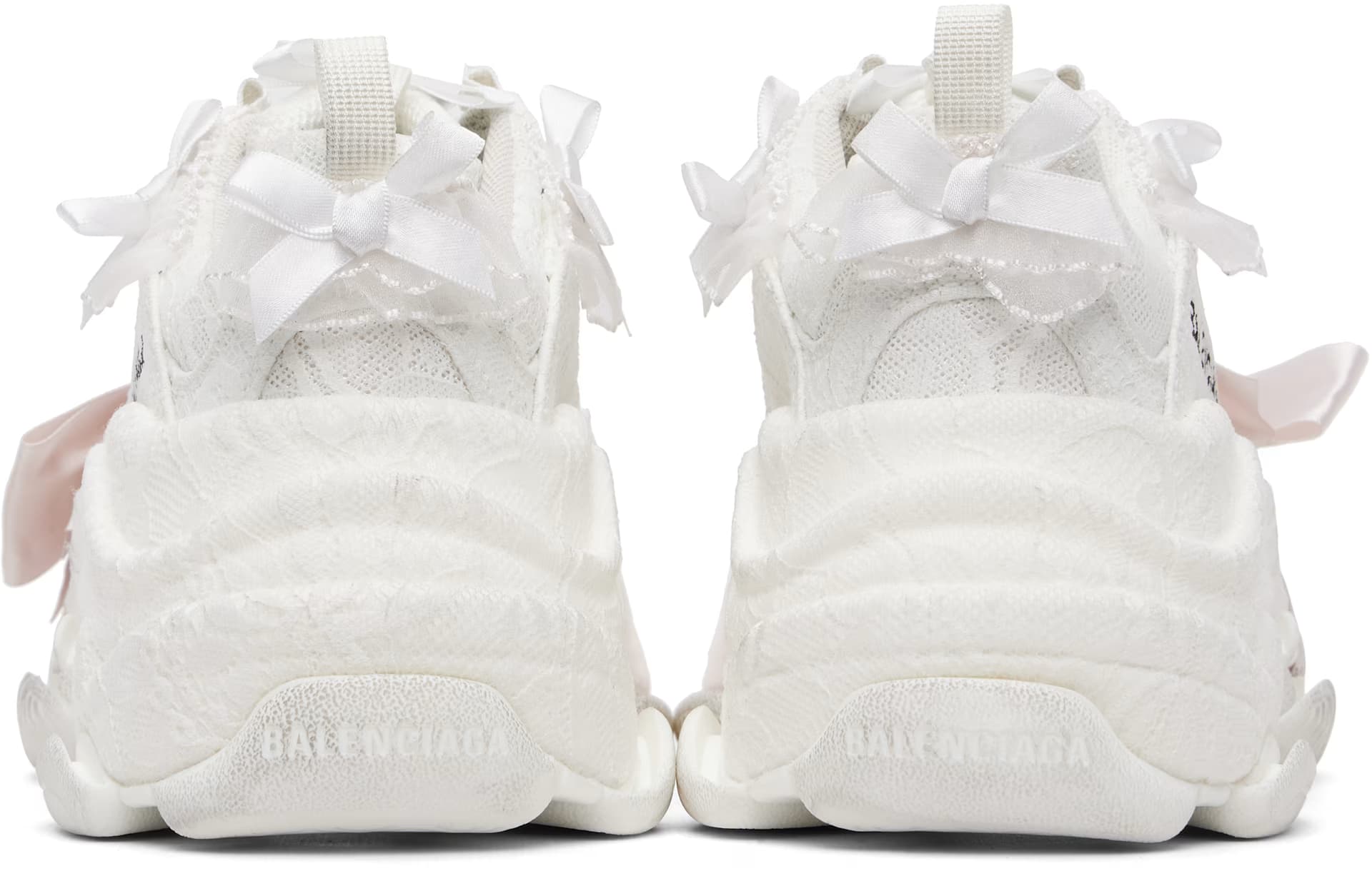 White Triple S Sneakers 2