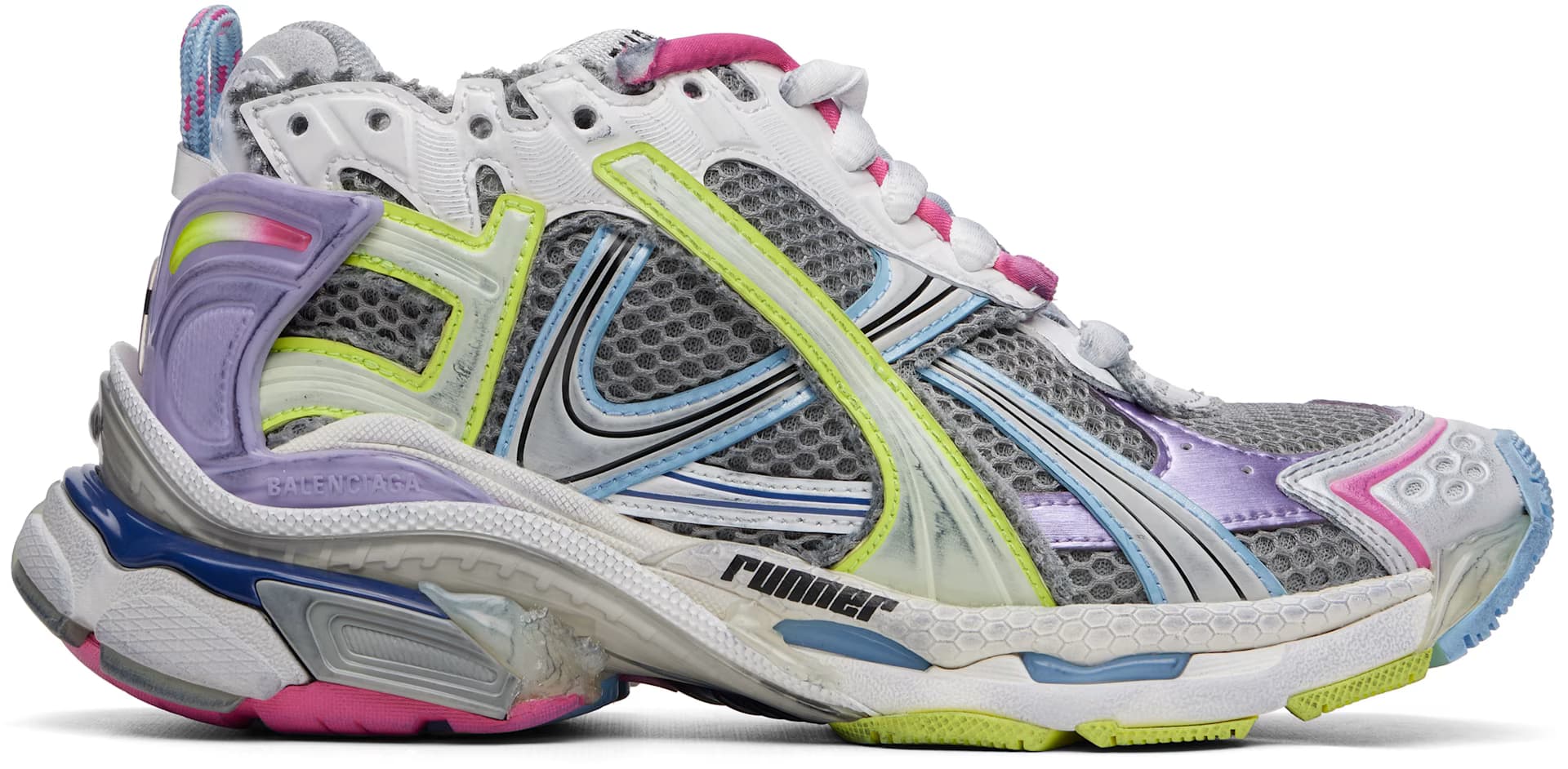 Multicolor Runner Sneakers by Balenciaga