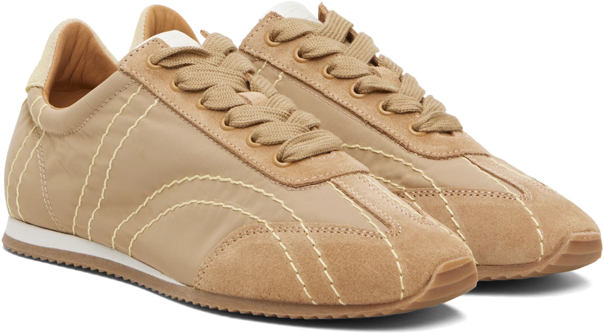 Taupe Flex Sneakers 4