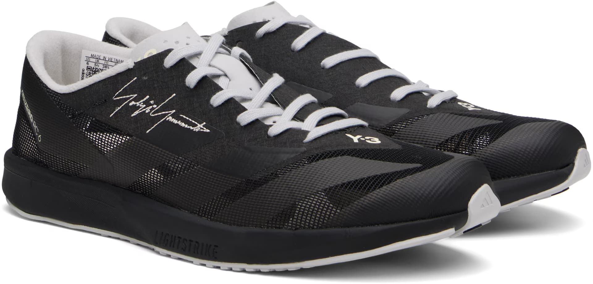 Black Adizero RC6 Sneakers 4