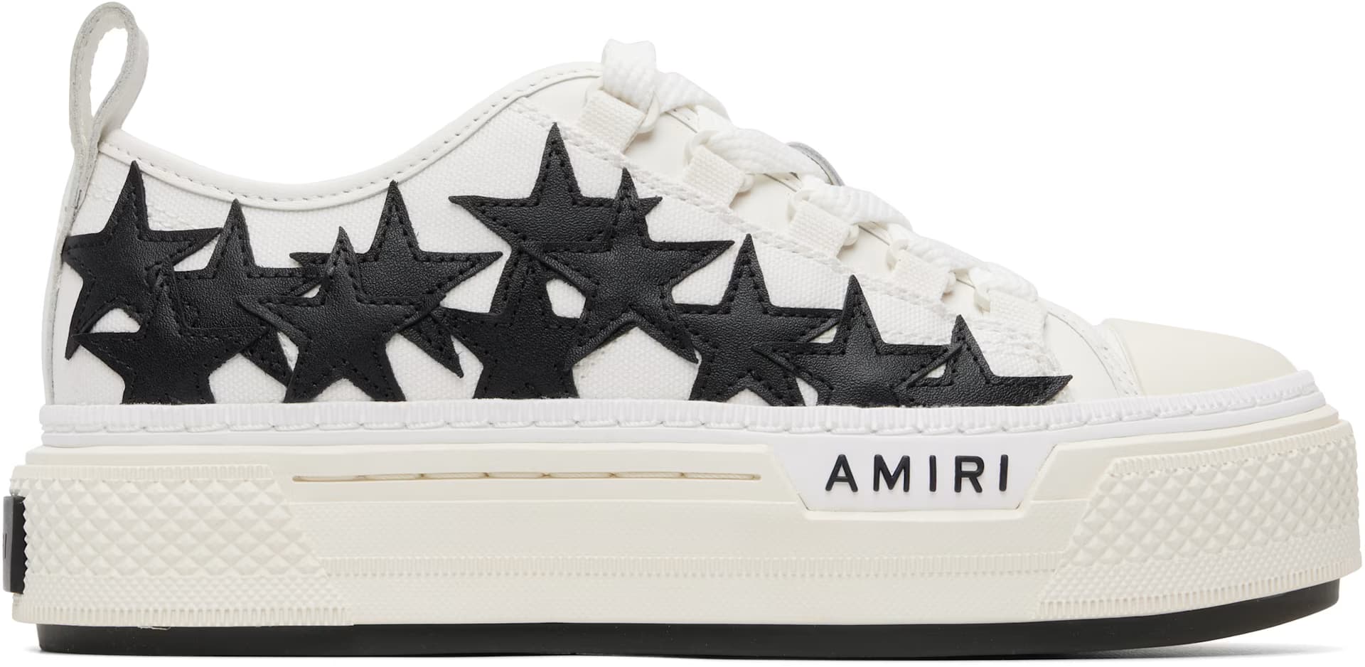 White Stars Court Low Sneakers by Amiri