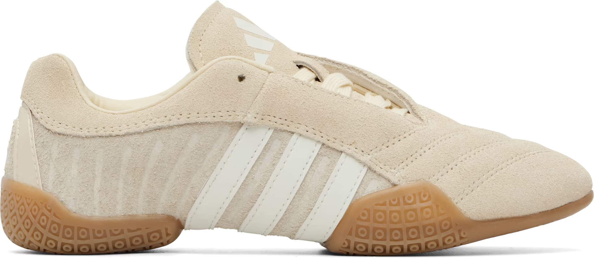 Beige Taekwondo Mei Elite Sneakers by Adidas