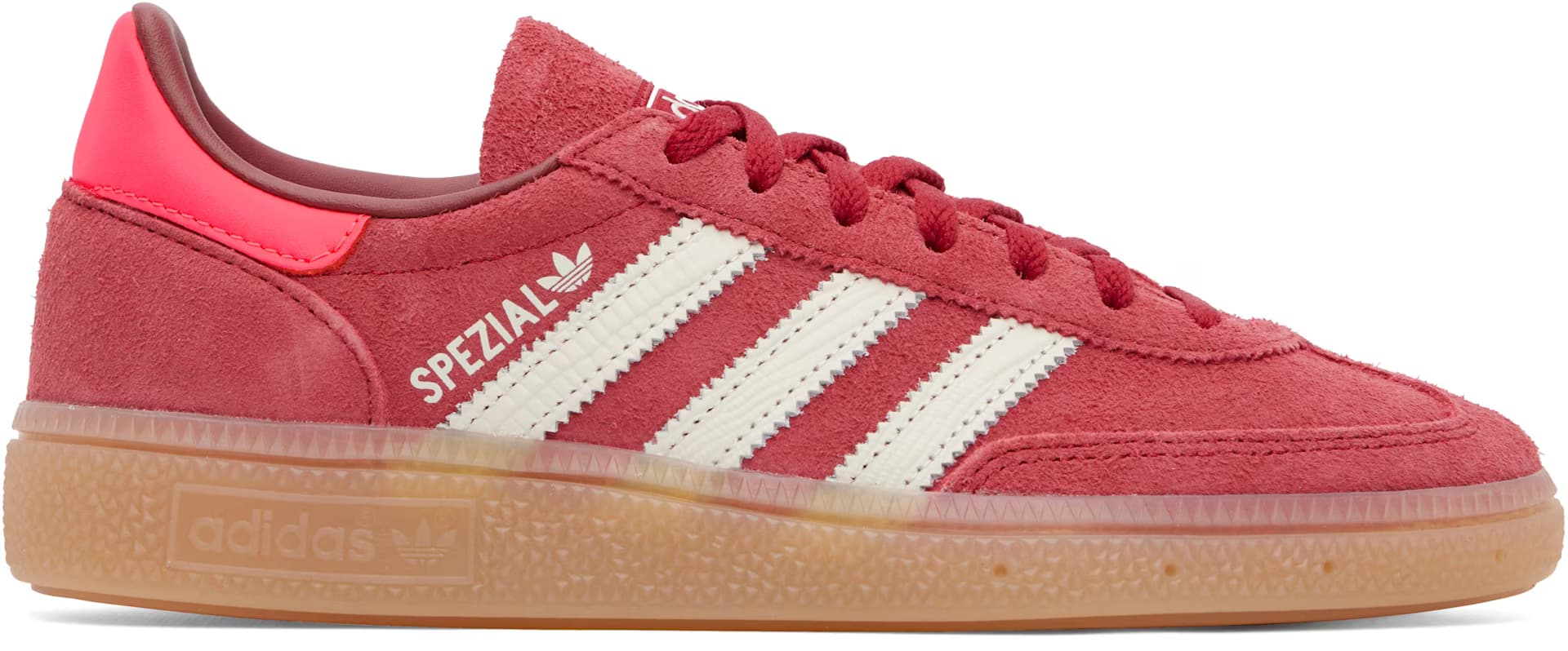 Red Handball Spezial Sneakers by Adidas