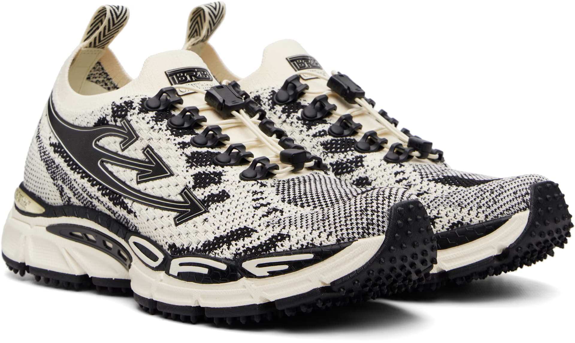 Off-White 'Be Right Back' Knit Sneakers 4