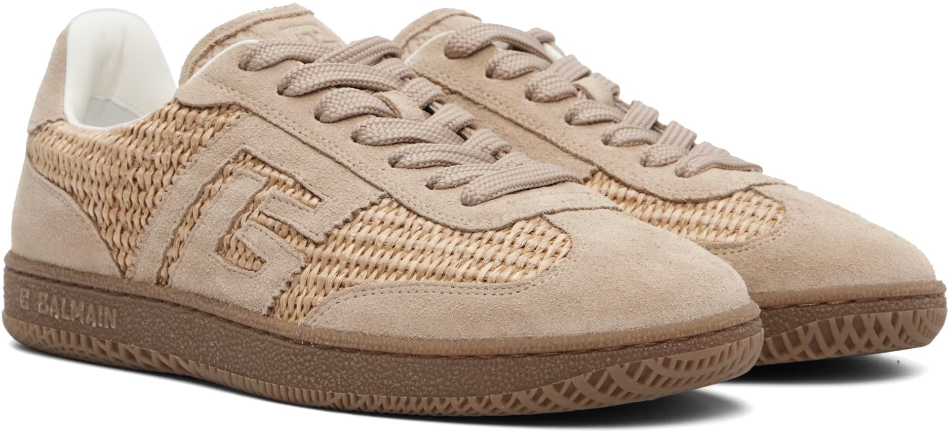 Beige Swan Sneakers 4