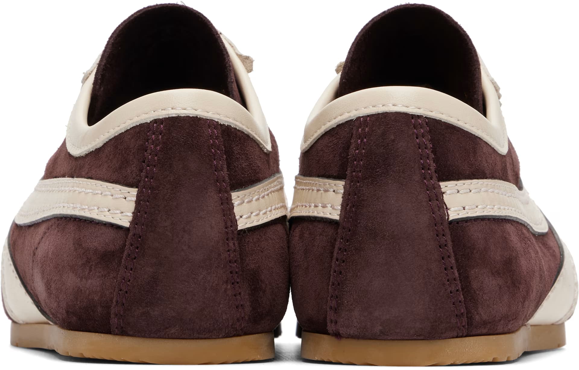 Burgundy Suede Sneakers 2