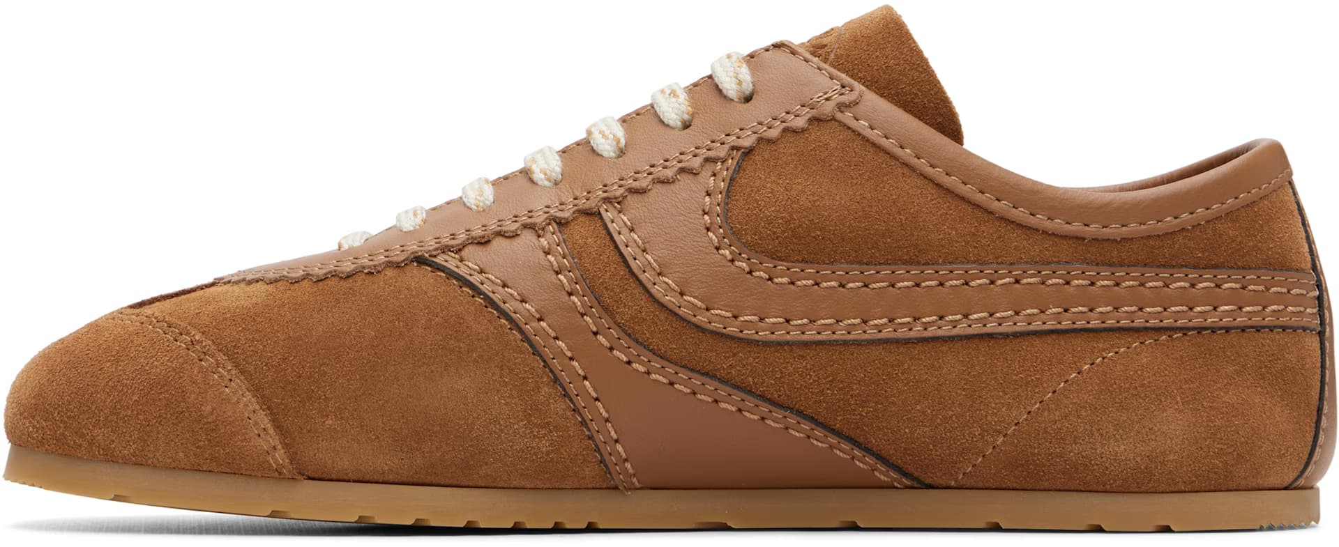 Tan Suede Sneakers 3