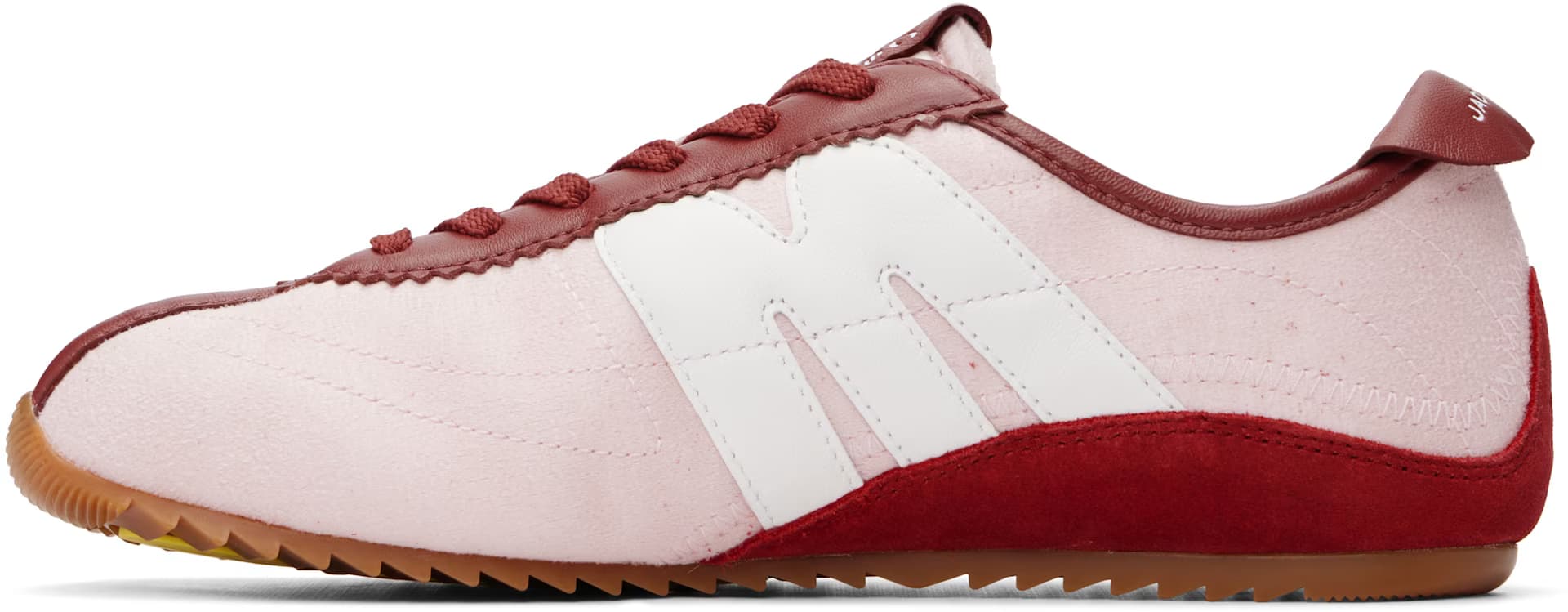 Pink 'The Brushed Satin 400 Bleecker Runner' Sneakers 3