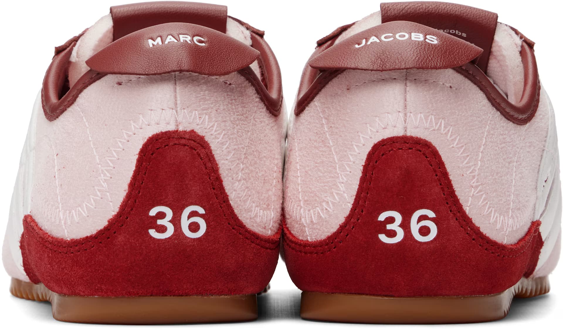 Pink 'The Brushed Satin 400 Bleecker Runner' Sneakers 2