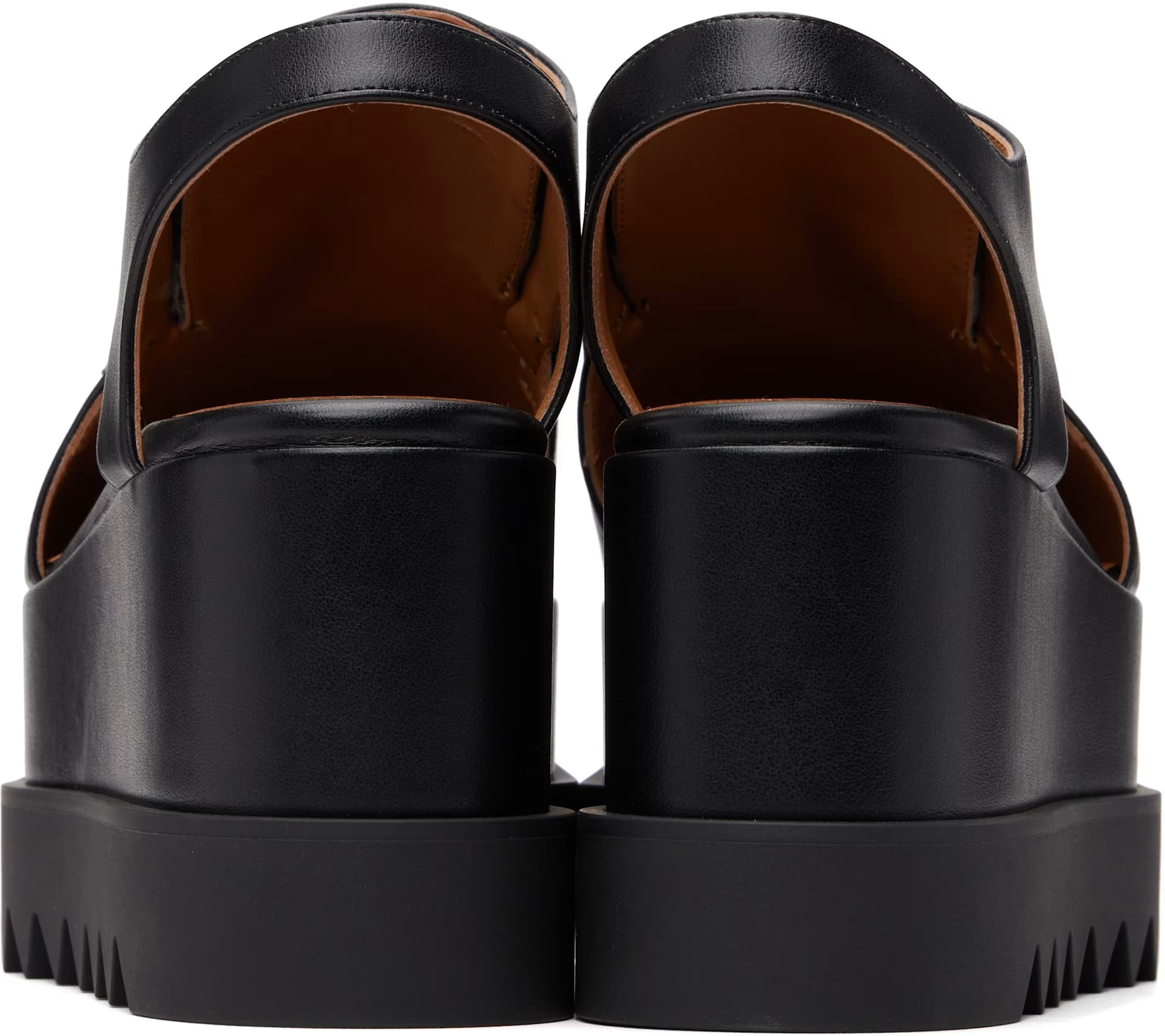 Black Elyse Slingback Derbys 2