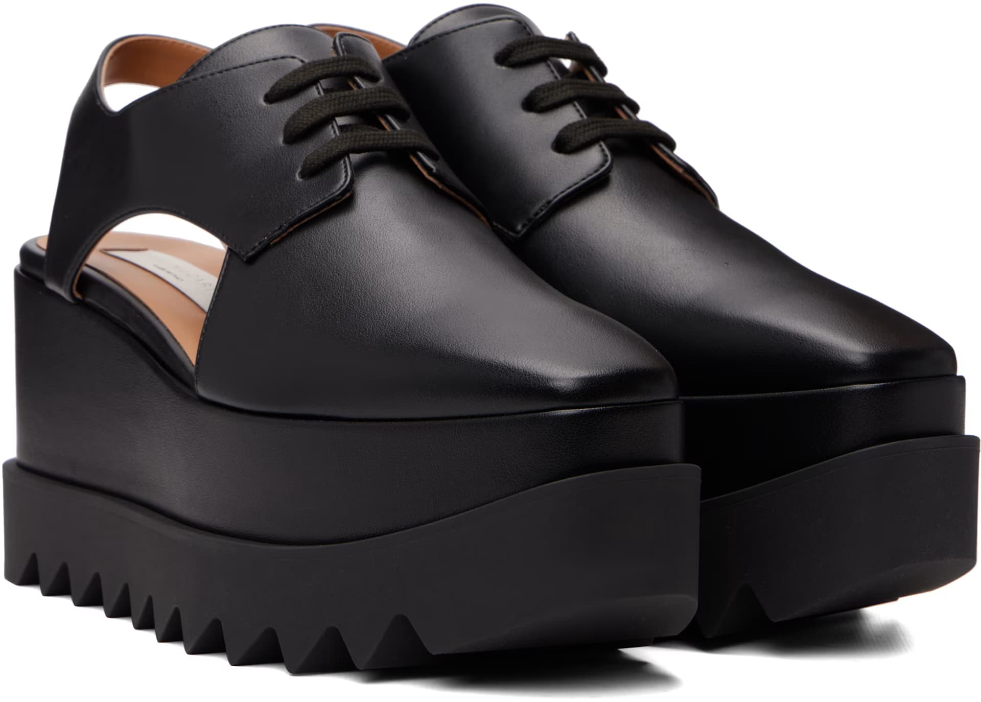 Black Elyse Slingback Derbys 4